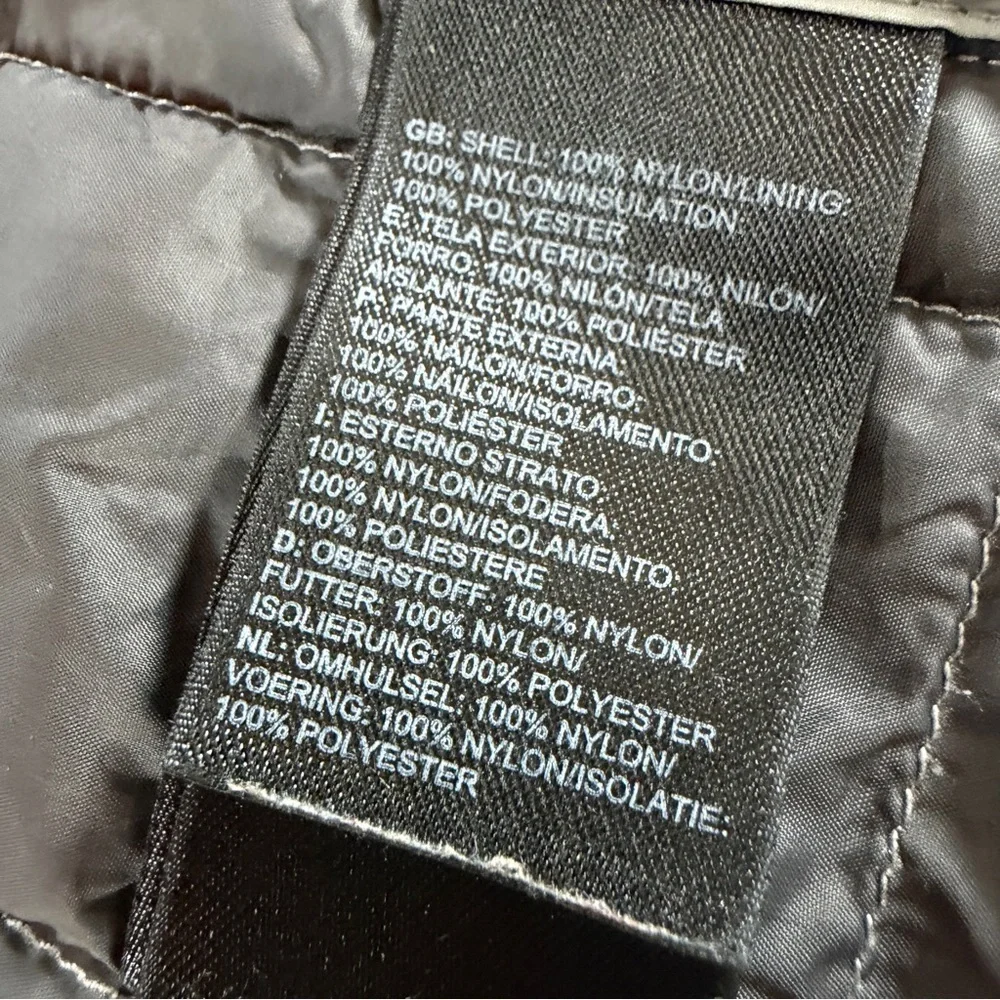 The North Face Kids Gray Hooded Puffer Jacket